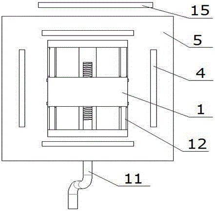 A steel truss assembly support adjustment device