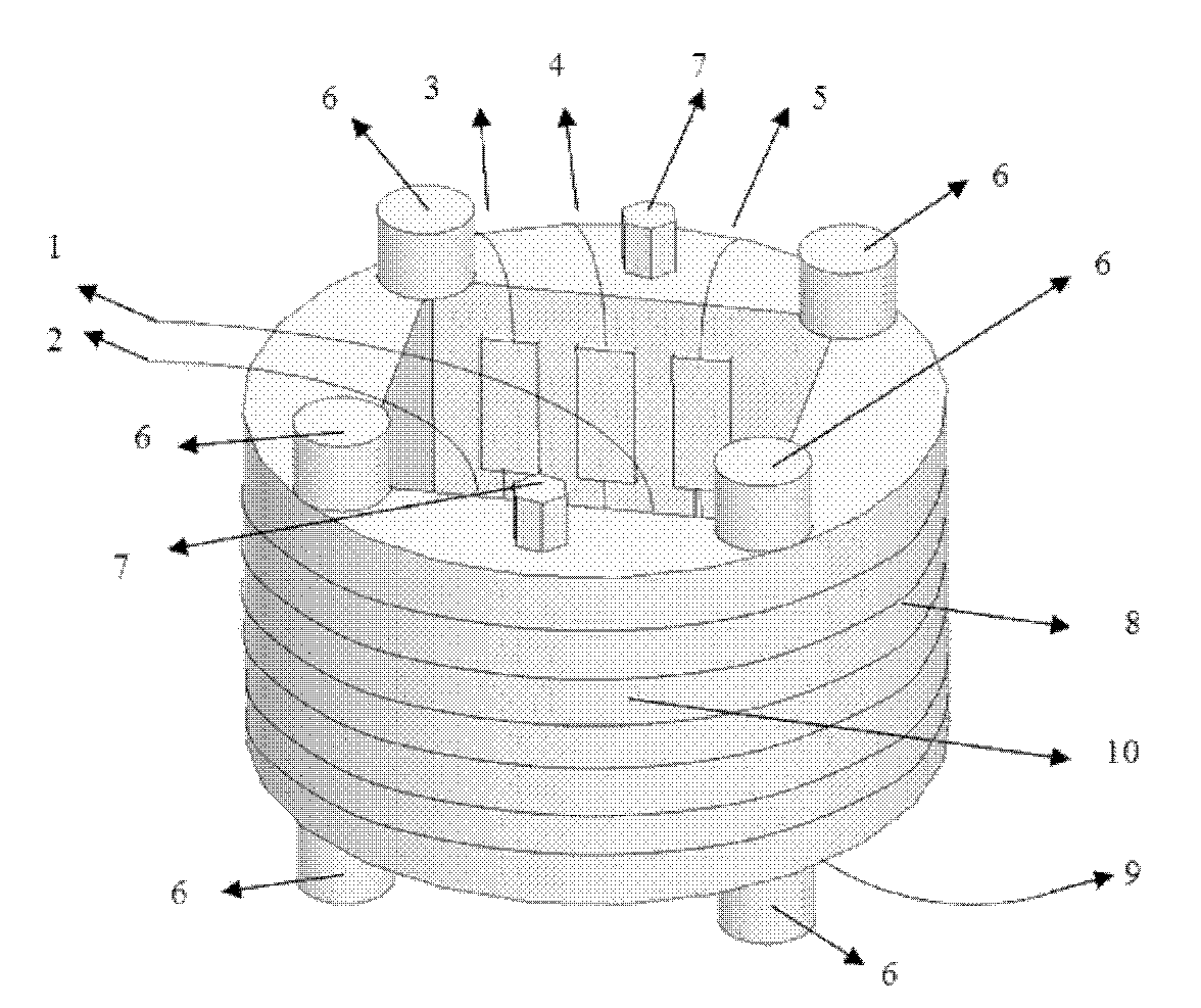 Integrated optical fiber laser