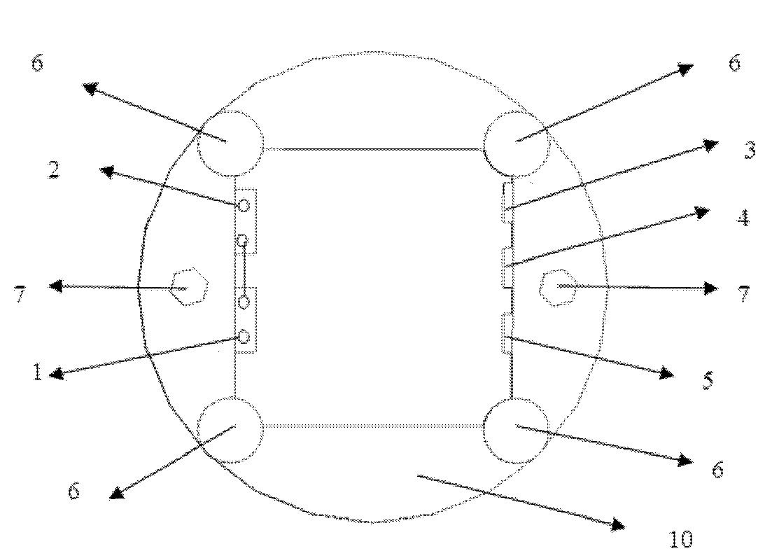 Integrated optical fiber laser