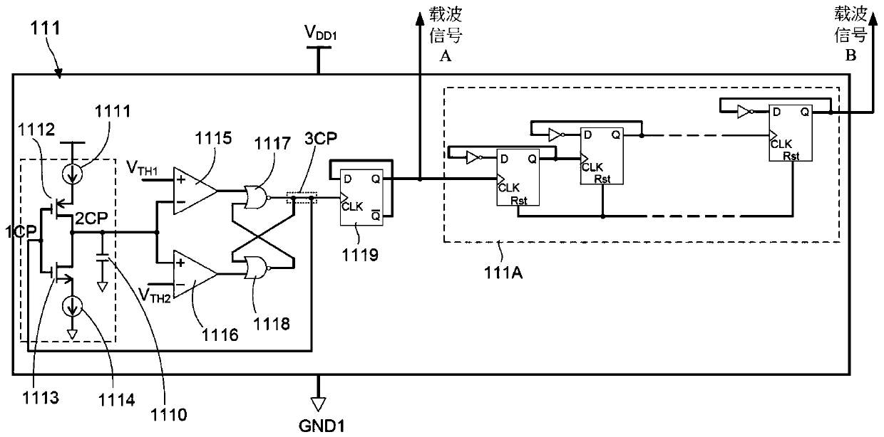 Isolated driving signal transmission circuit