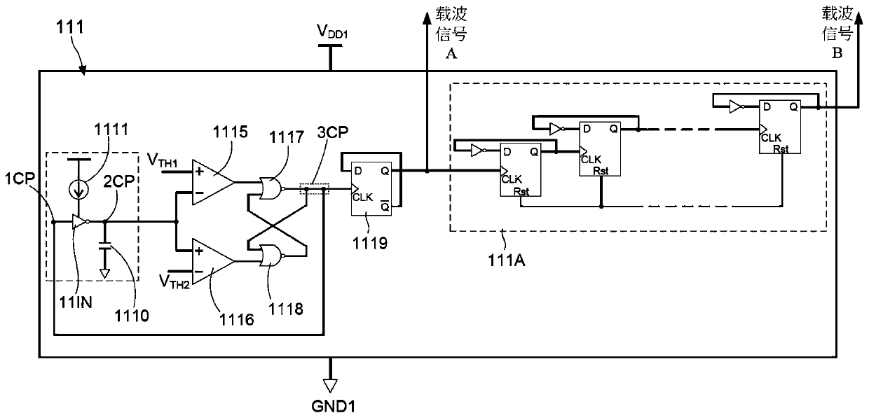 Isolated driving signal transmission circuit