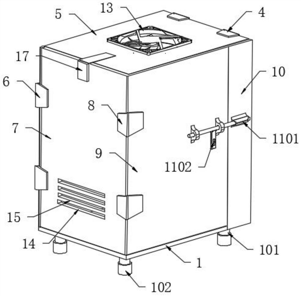 Intelligent electric cabinet based on Internet of Things system