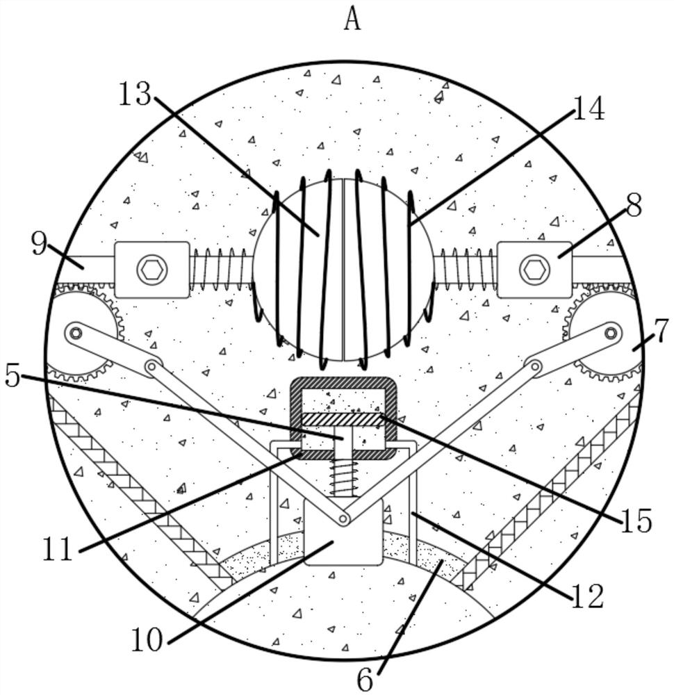 A sweeping robot that can be restarted after the line is flooded and short-circuited