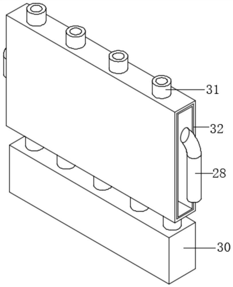 Boiler flue gas waste heat recycling system