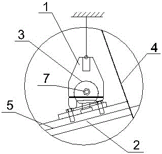 Measurement and adjustment method of self-adjusting UAV thrust line