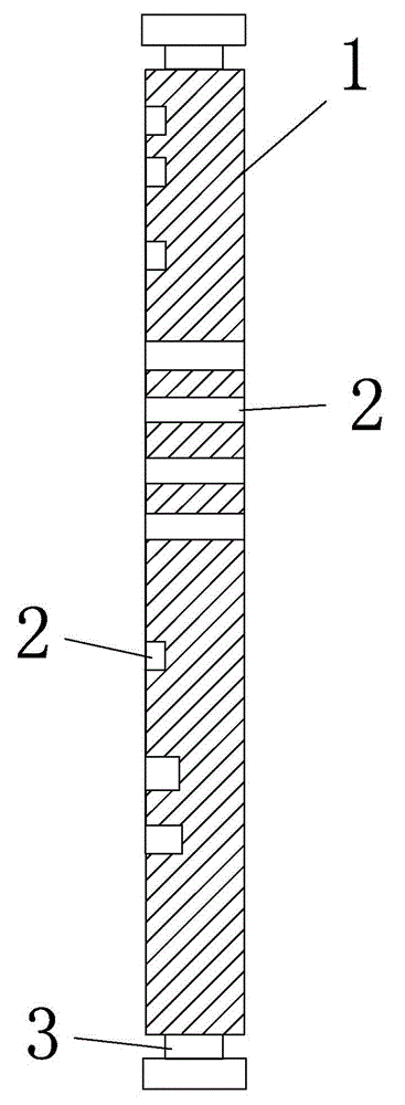 Light-guiding plate with holes and manufacturing method thereof