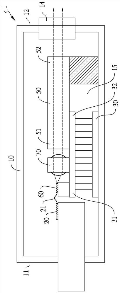 Improved structure of light emitting sub-module