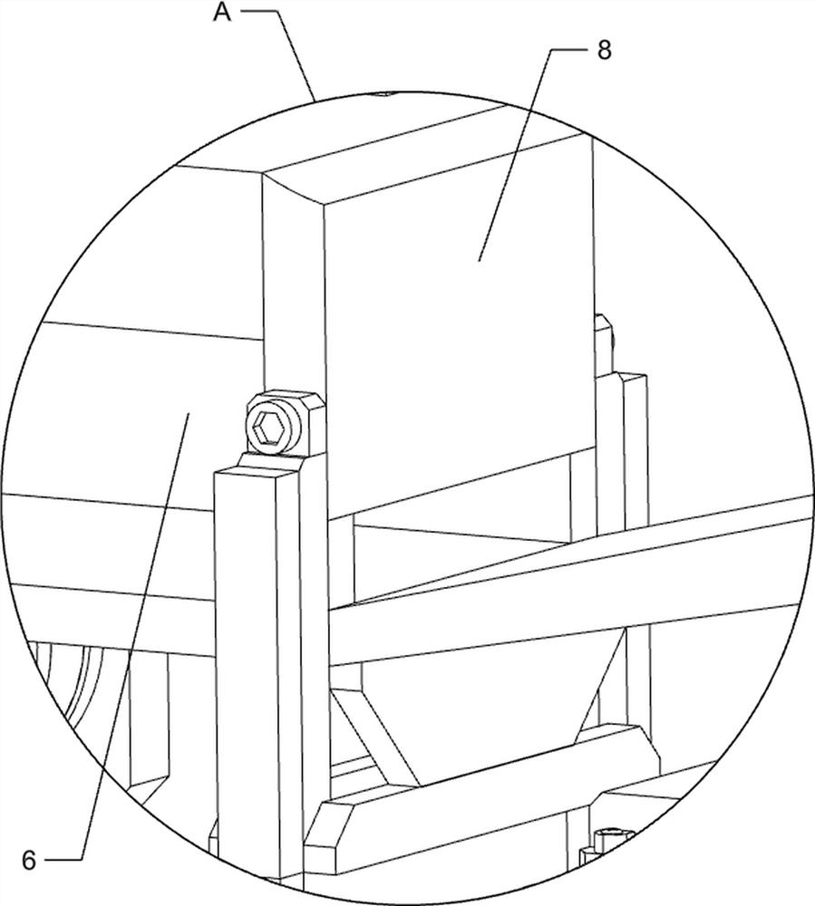 Steel pipe bundling device for building material transportation