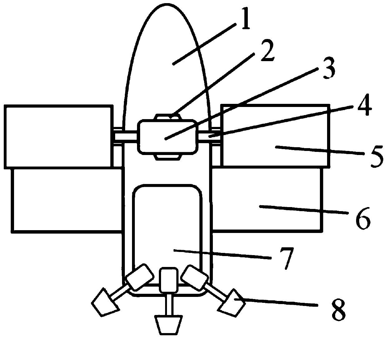 An oil removal ship and method for recovering and cleaning oil slicks on the water surface by using magnetic powder