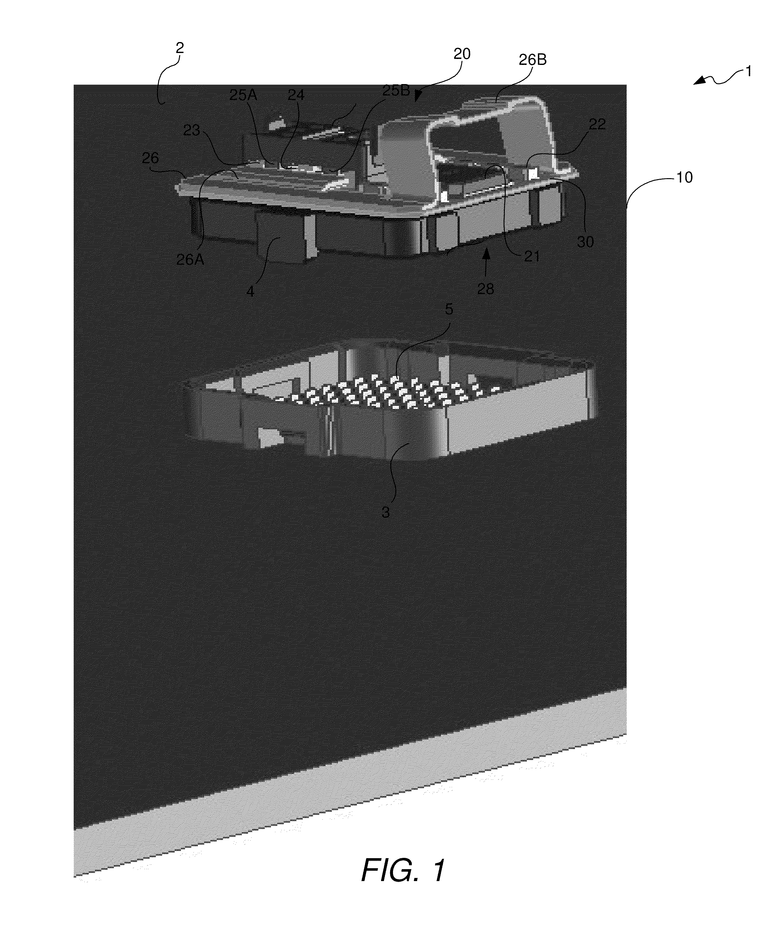 Mid-plane mounted optical communications system and method for providing high-density mid-plane mounting of parallel optical communications modules
