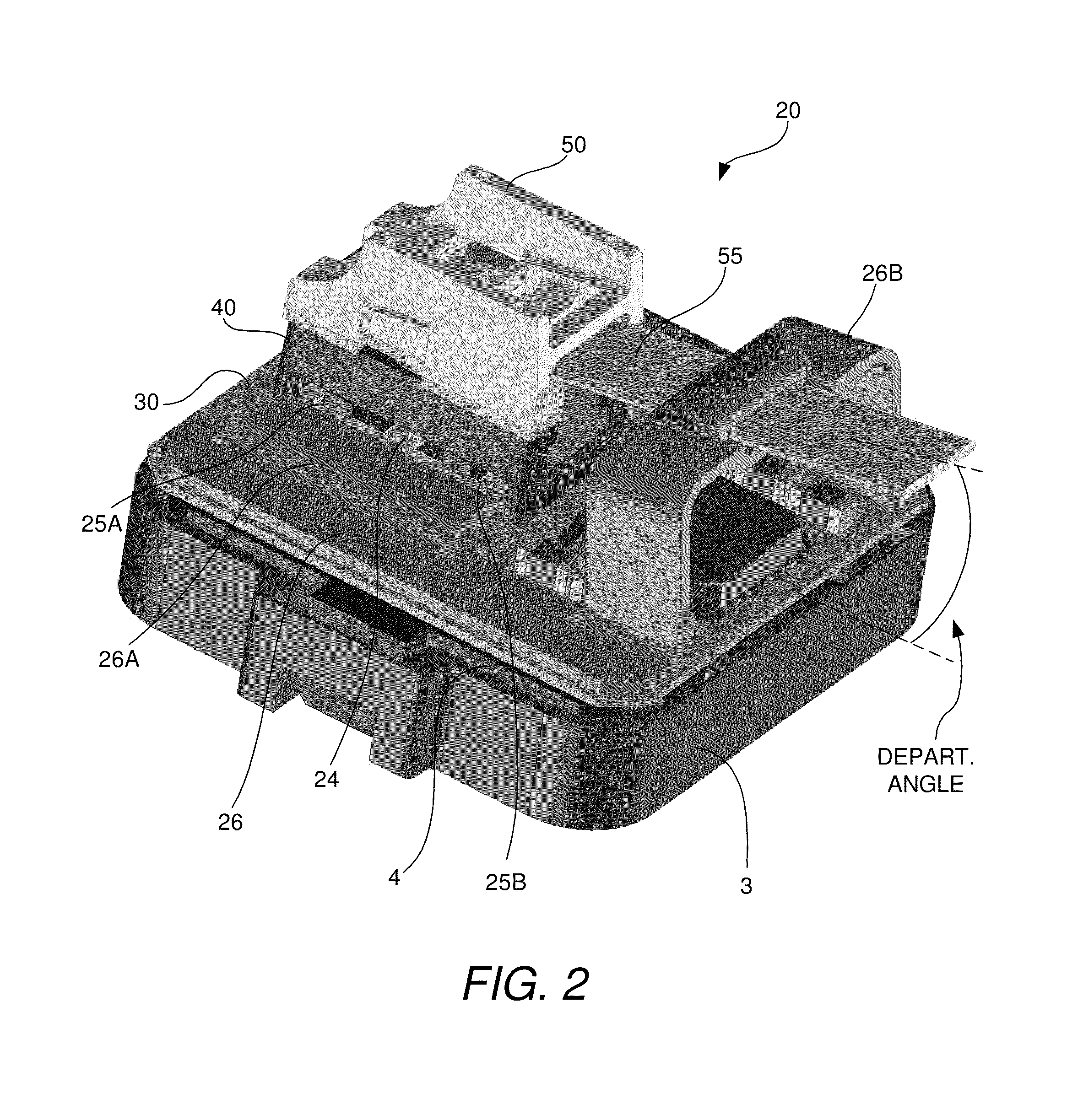Mid-plane mounted optical communications system and method for providing high-density mid-plane mounting of parallel optical communications modules