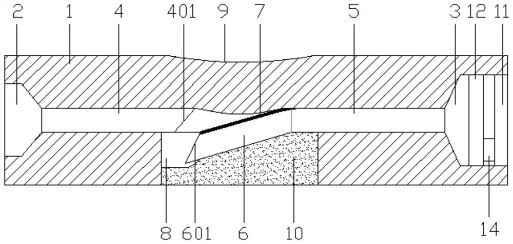 An information anti-counterfeiting light channel device