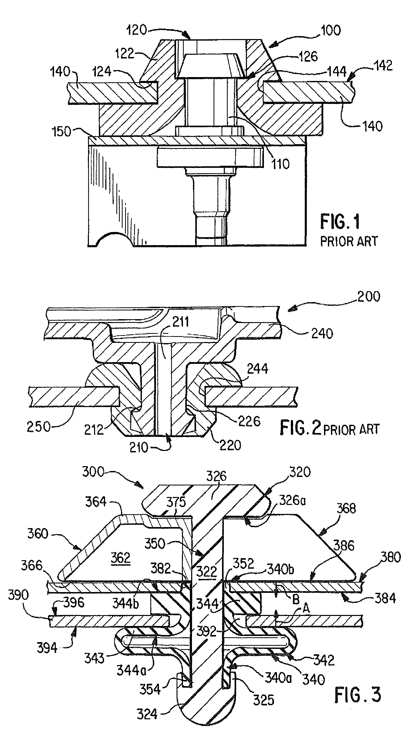 Slide lock fastener