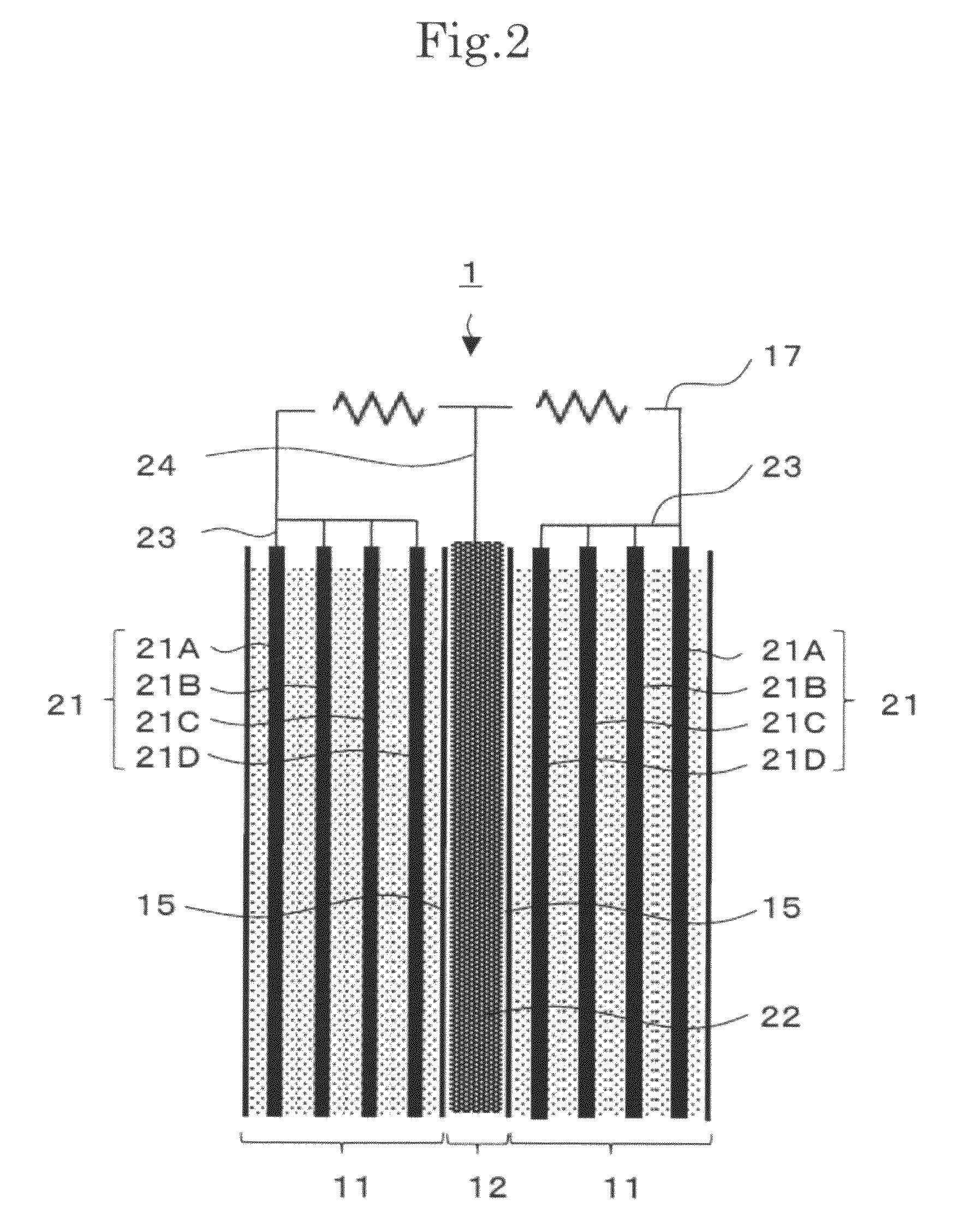 Microbial power generation device