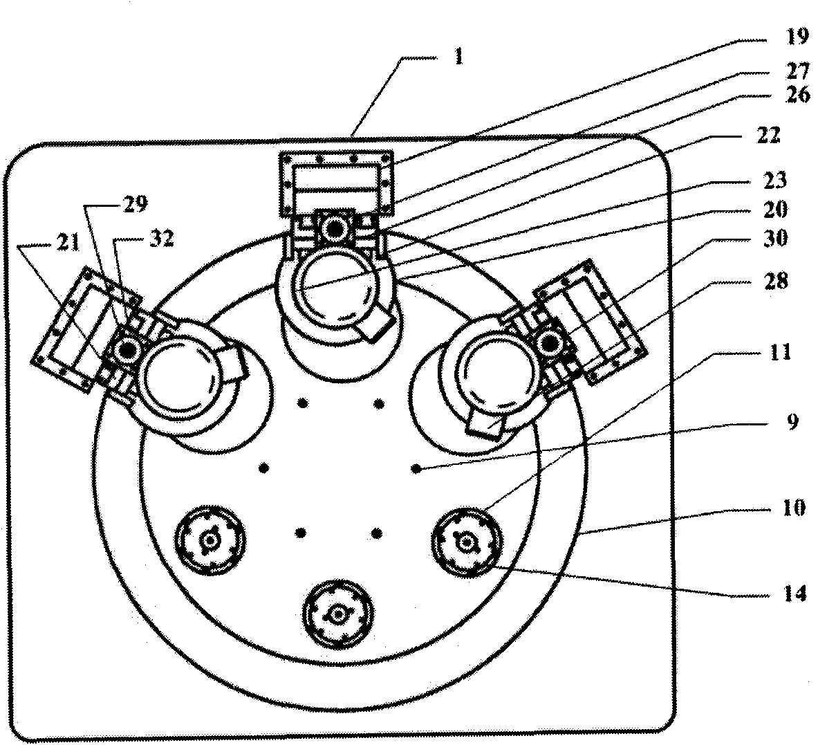 Multi-head high-speed grinder