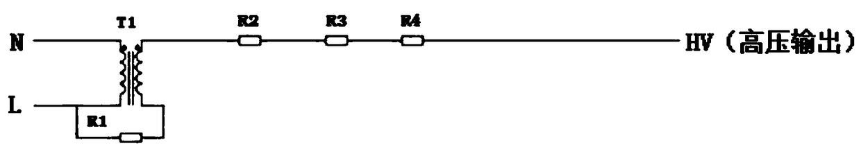 Voltage generating device for potential therapeutic instrument