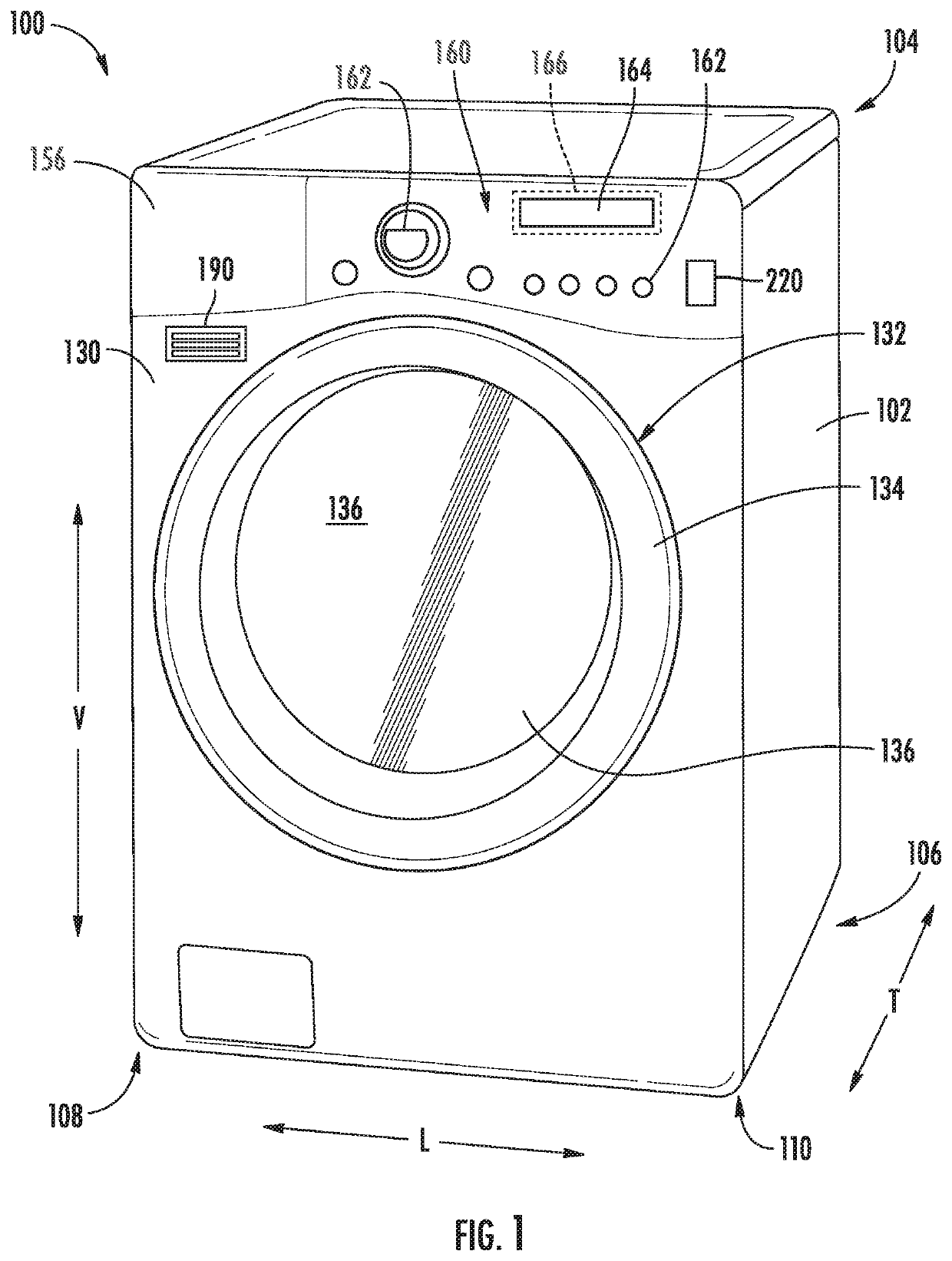 System and method for lowering humidity within a washing machine appliance