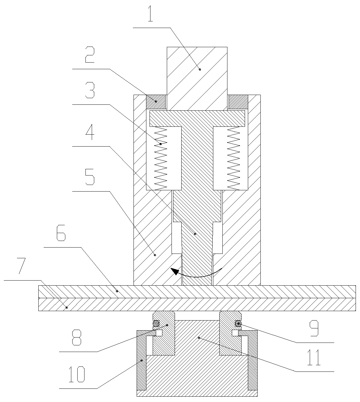 A slider-type die frictionless riveting connection method for lightweight plates