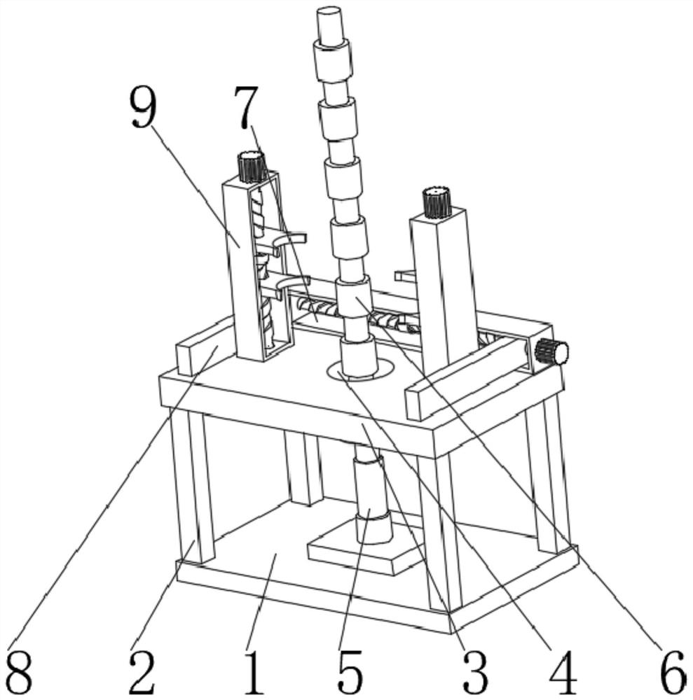 Machining method for high-power high-pressure common-rail cam shaft