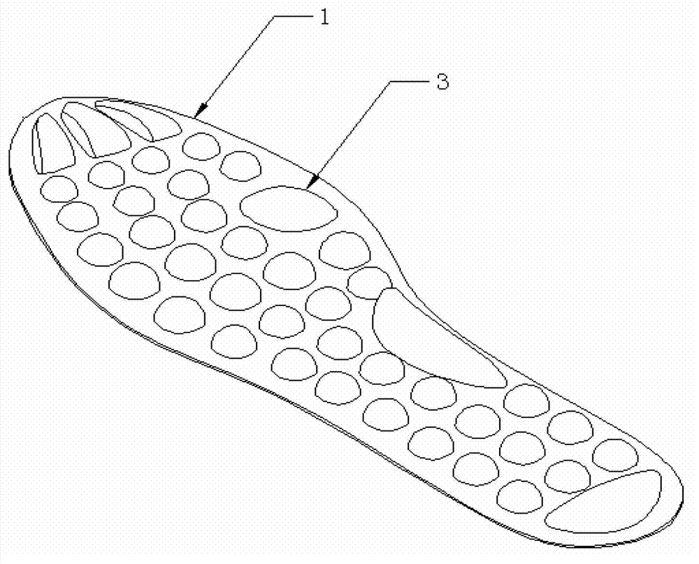 Damping shoe sole