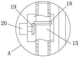 Clinical dental film X-ray photography fixing assembly for department of stomatology