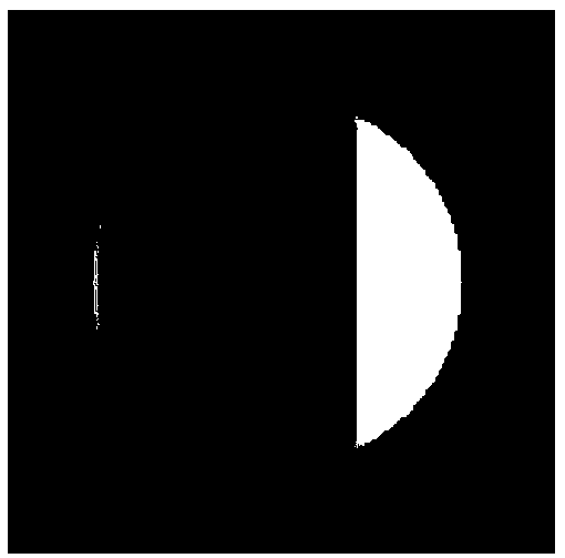 Wide-size particle field measuring method based on IPI focused image and defocused image