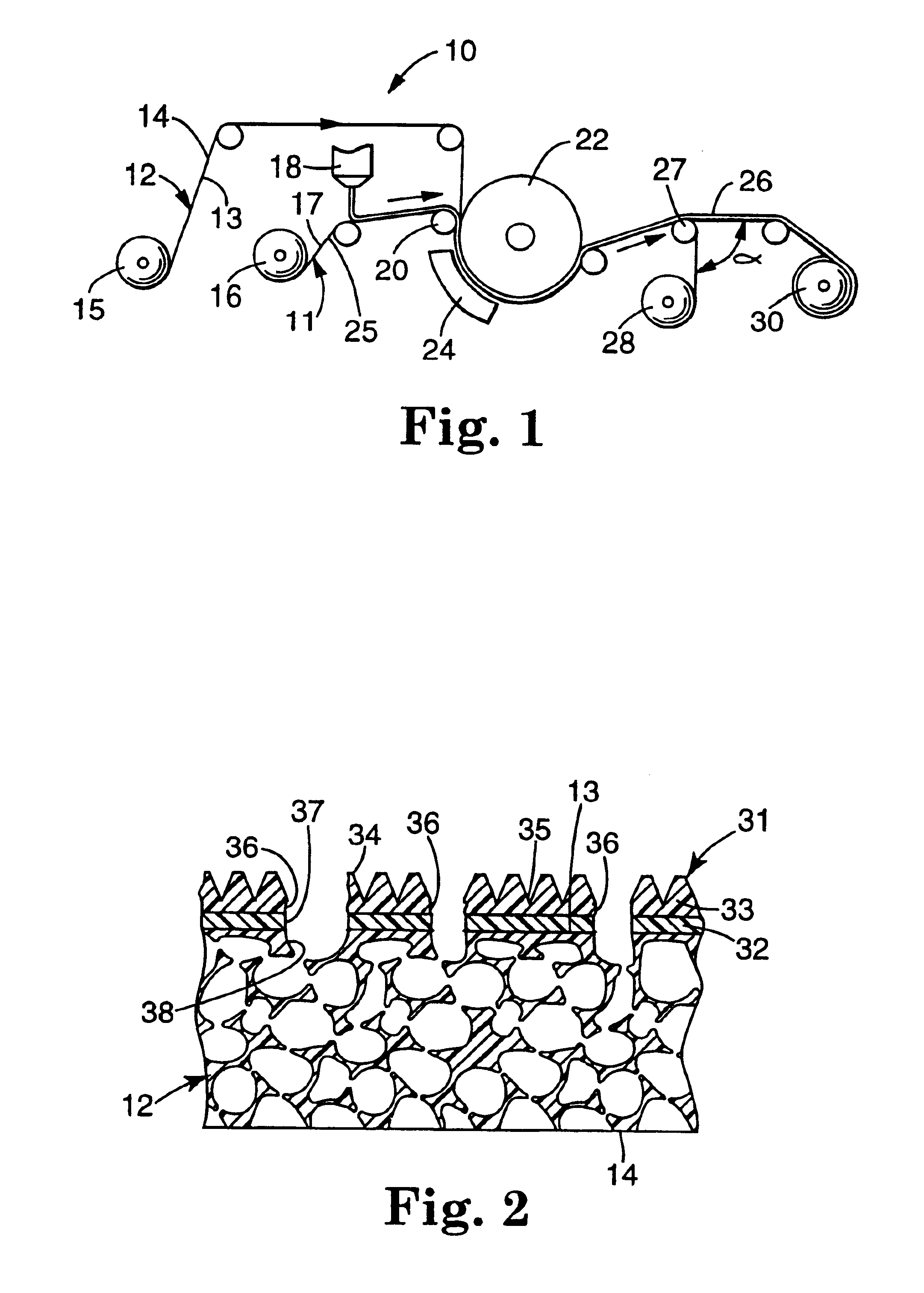 Flexible abrasive product and method of making and using the same