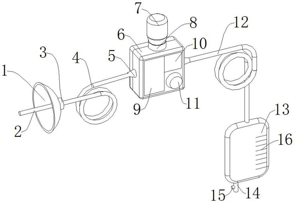 Drainage device for cerebrospinal fluid leakage after spinal surgery and using method thereof