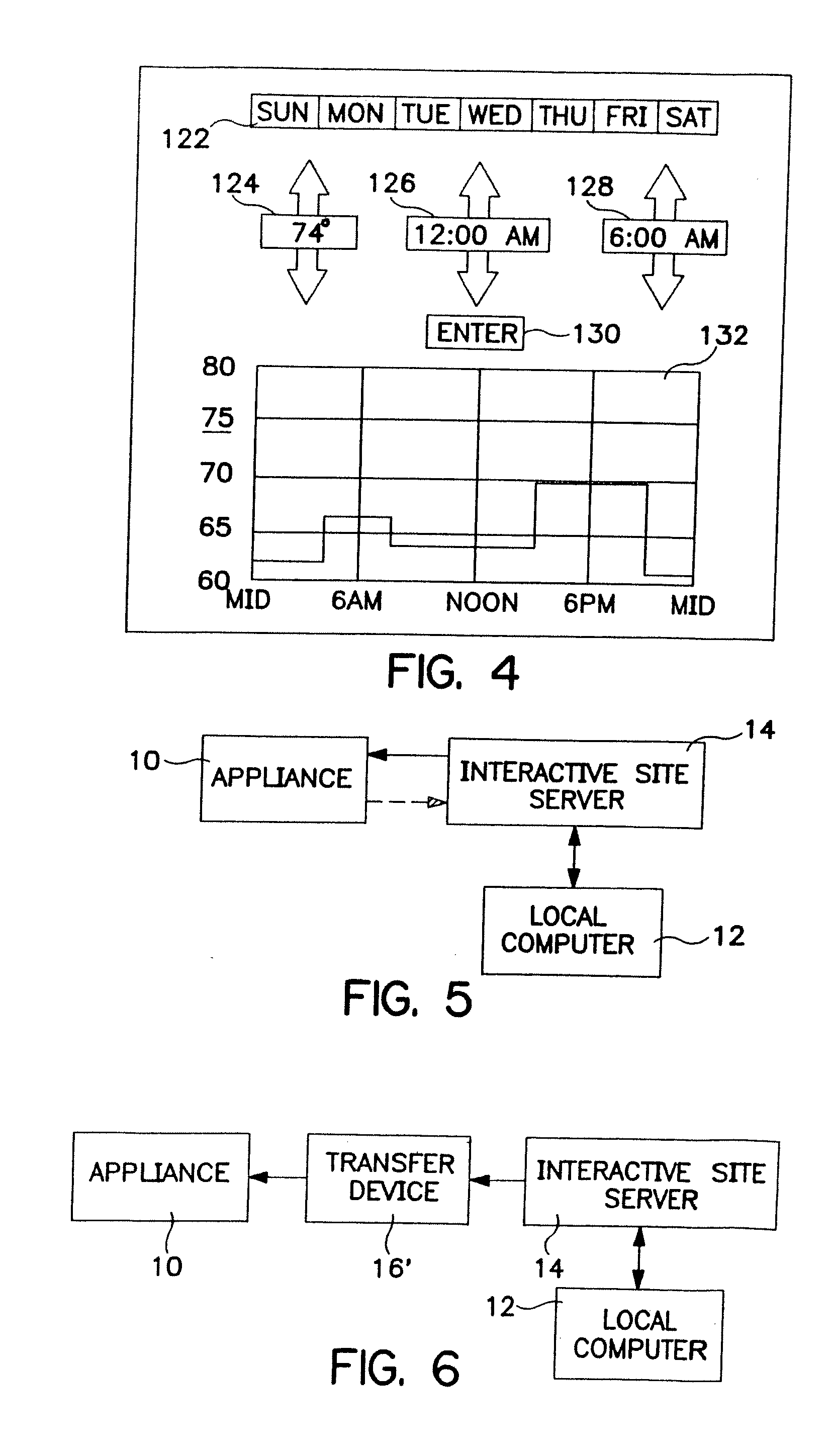 Method and Apparatus for Setting Programmable Features of an Appliance