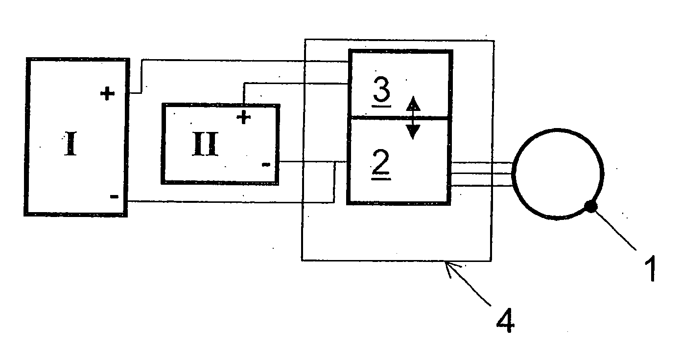 Circuit arrangement for the control of at least one electric machine