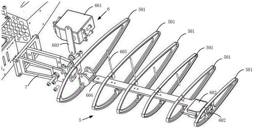 A modular bionic underwater robot based on fully flexible pectoral fins