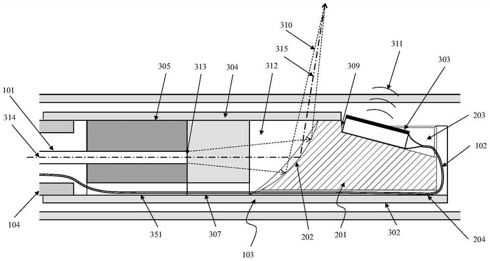 A probe integrating optical coherence tomography and intravascular ultrasound