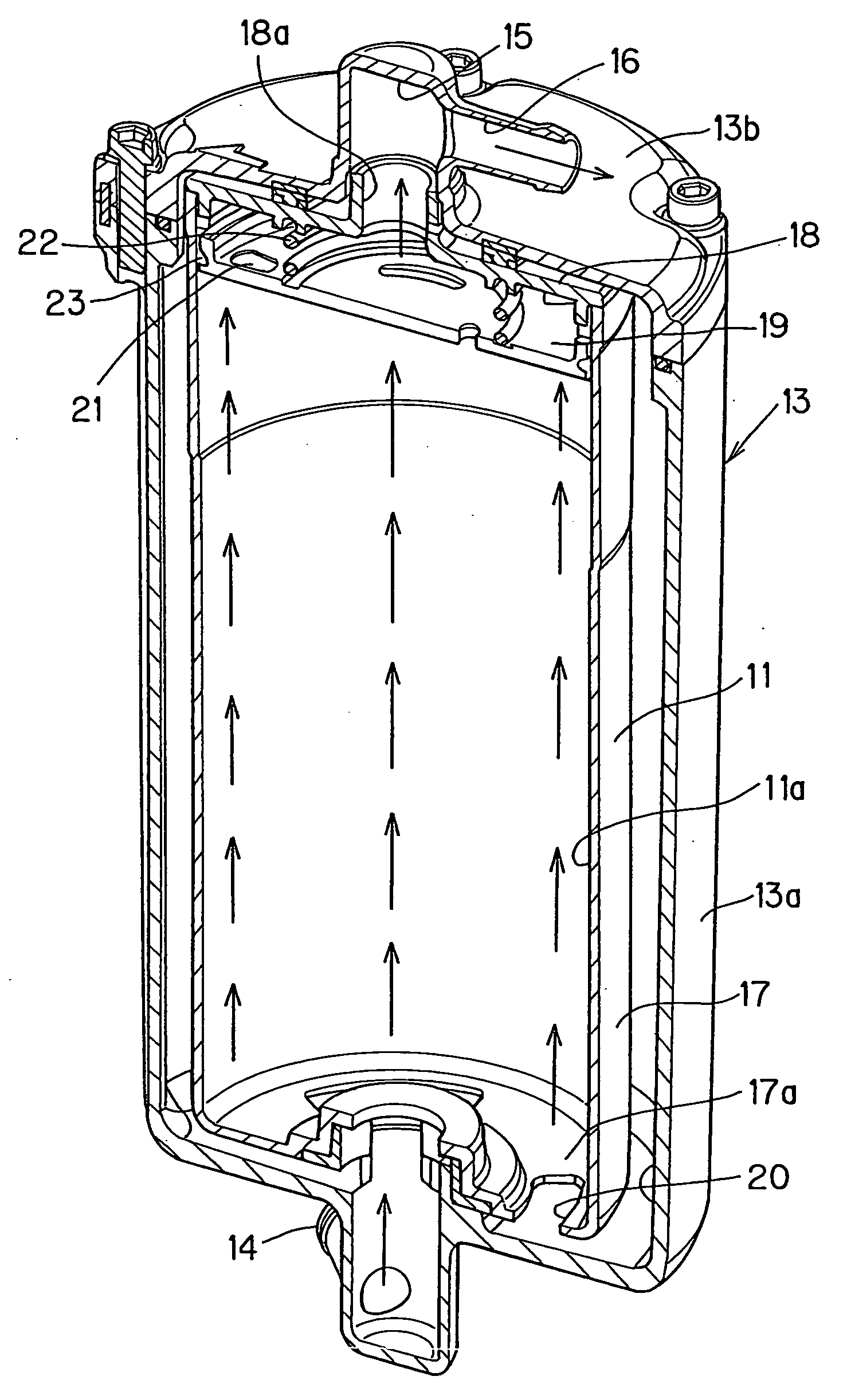 Ion-exchange filter