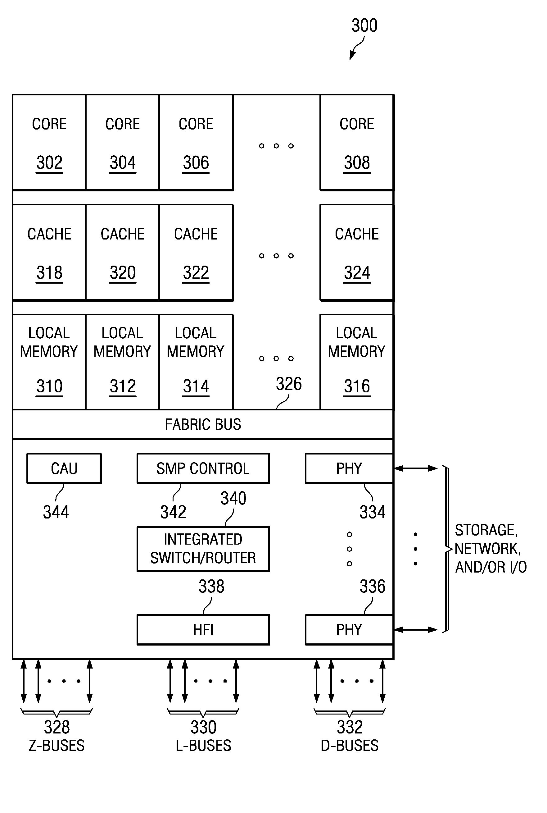 Packet coalescing in virtual channels of a data processing system in a multi-tiered full-graph interconnect architecture