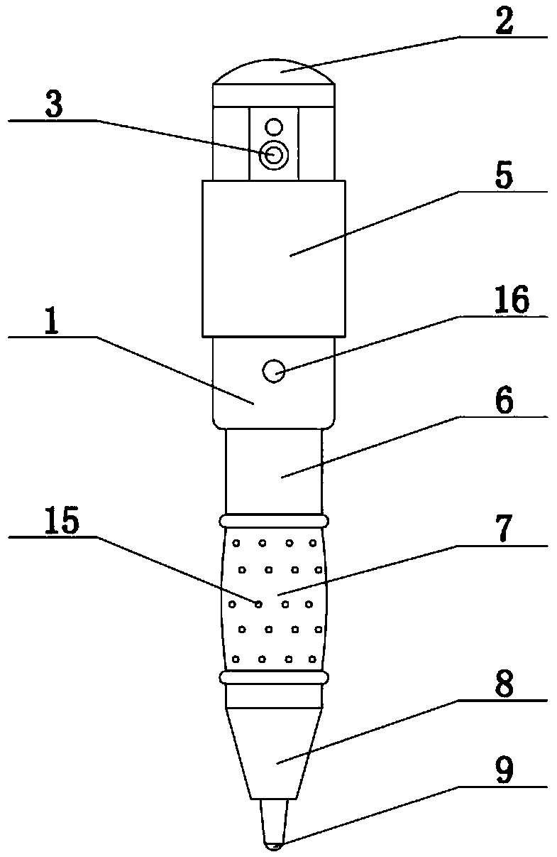 Examination auxiliary equipment for two-dimensional code examination paper