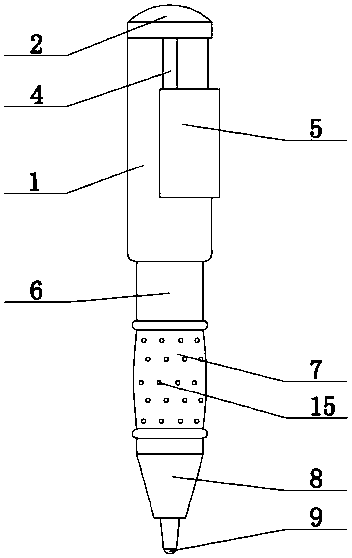 Examination auxiliary equipment for two-dimensional code examination paper