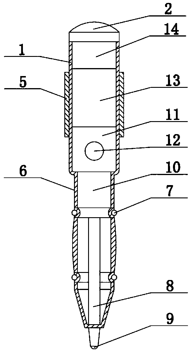 Examination auxiliary equipment for two-dimensional code examination paper