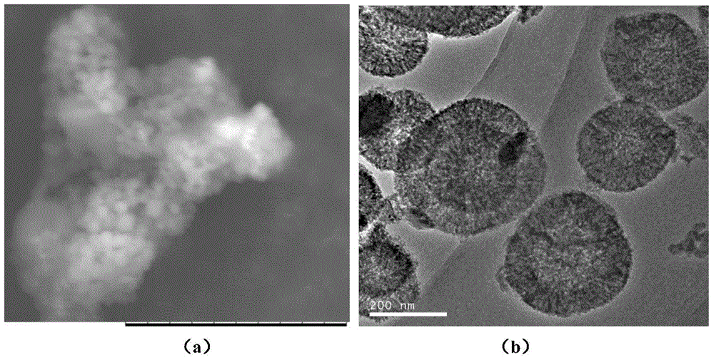 Sulfonic functionalized mesoporous silicon dioxide microsphere loaded metal oxide catalyst and preparation method and application of catalyst