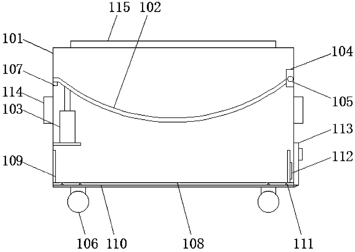 System for production of biogas from domestic garbage and biogas production method