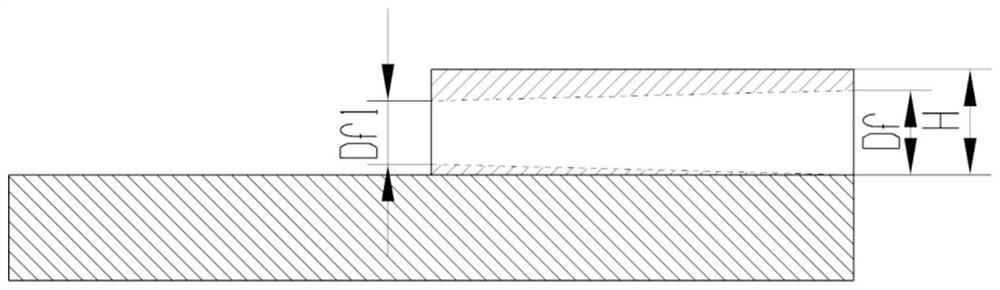 Slot jet flow gas film cooling structure for end wall of turbine