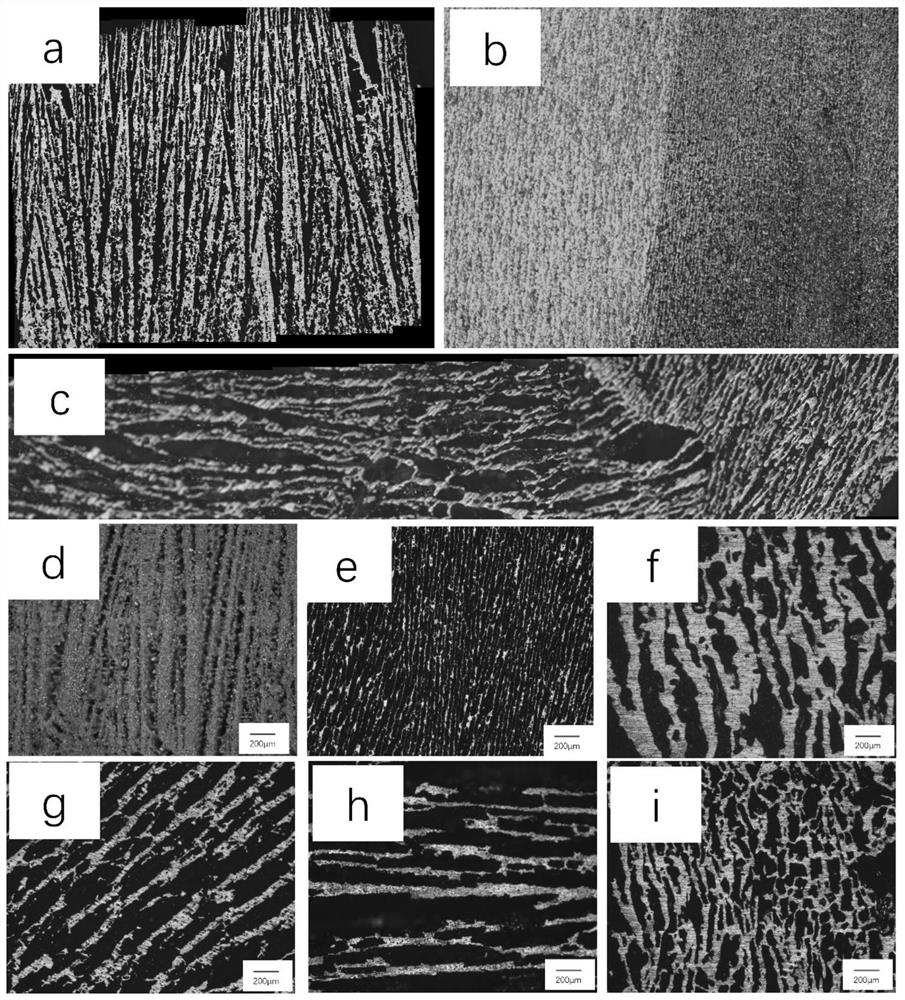 A freezing device and method for preparing high-strength and tough layered porous titanium alloy material