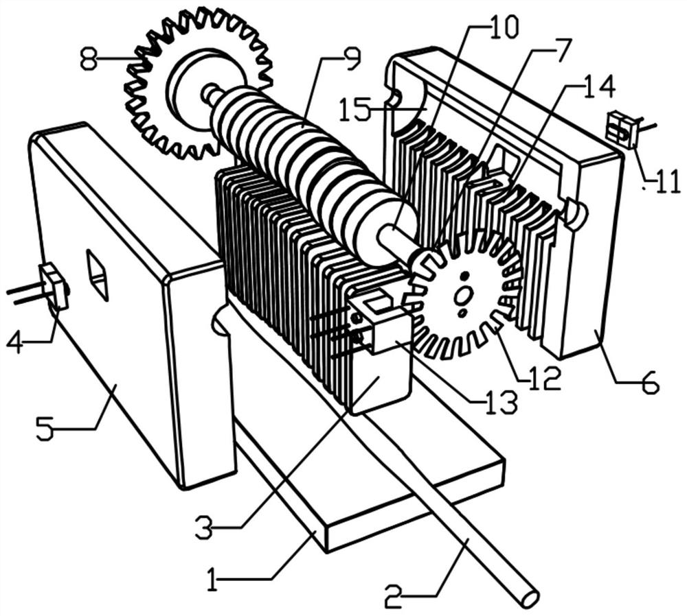 An infusion tube fatigue detection device