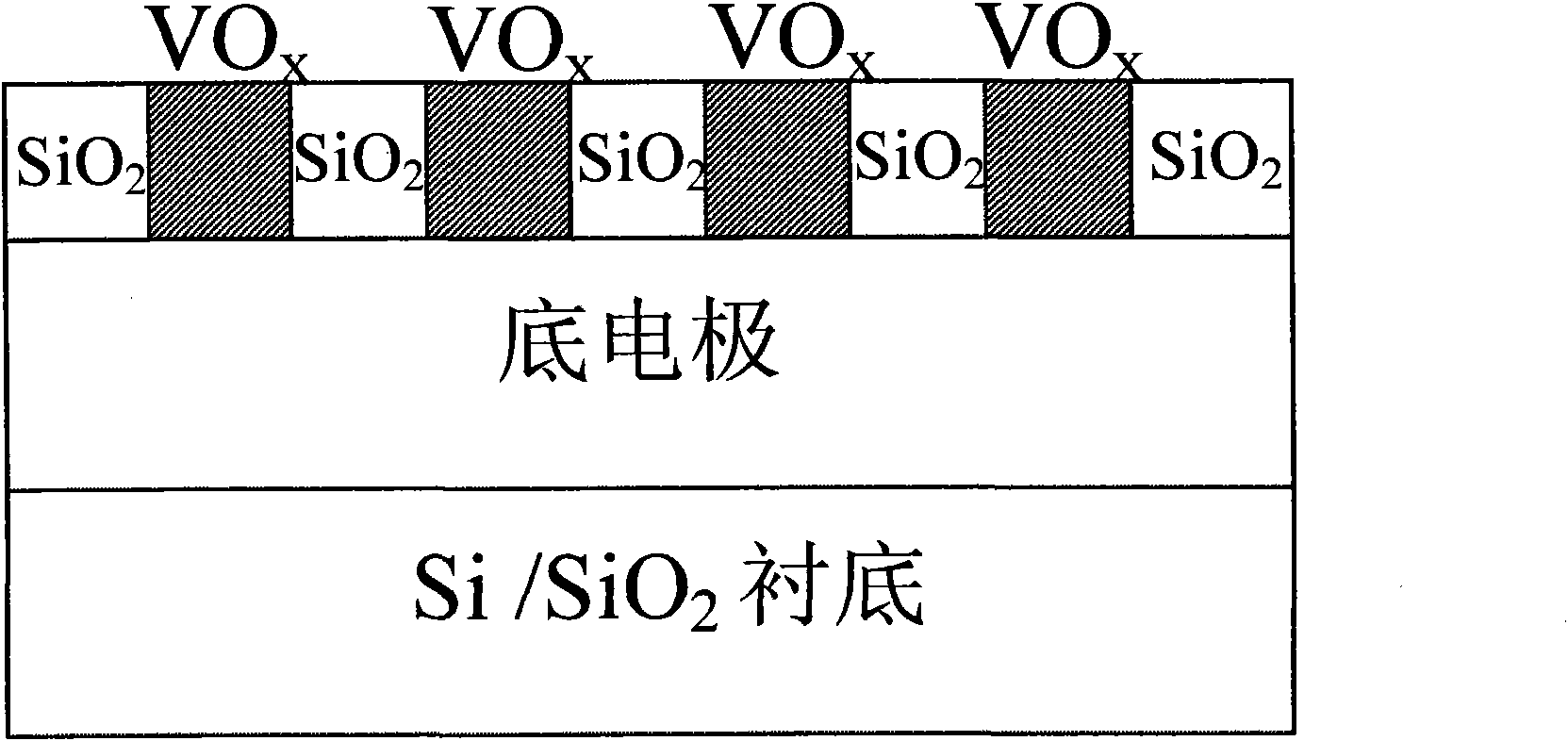 Nano polishing solution for chemically mechanical polishing of vanadium oxide and application thereof