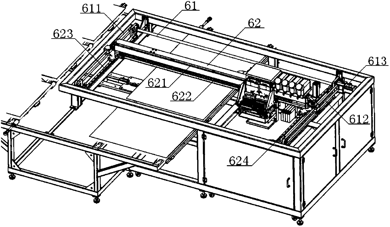 A screen printing device with inkjet printing and its control method