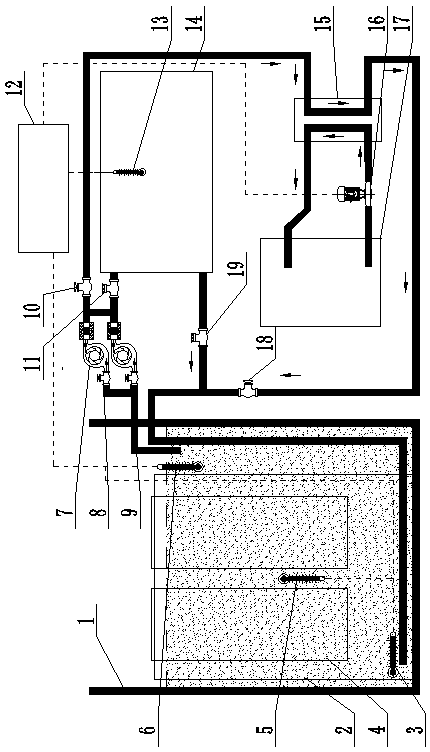 Novel immersed high-efficiency oil-cooling heat dissipation device for radio and television high-power digital transmitter