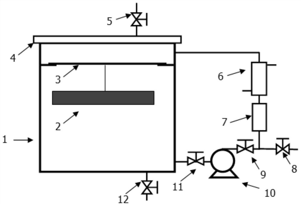 Treatment system for oxide skin of main valve rod and valve disc of thermal power plant and treatment method