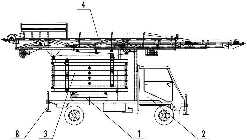 Movable, liftable and telescopic belt conveying weigher