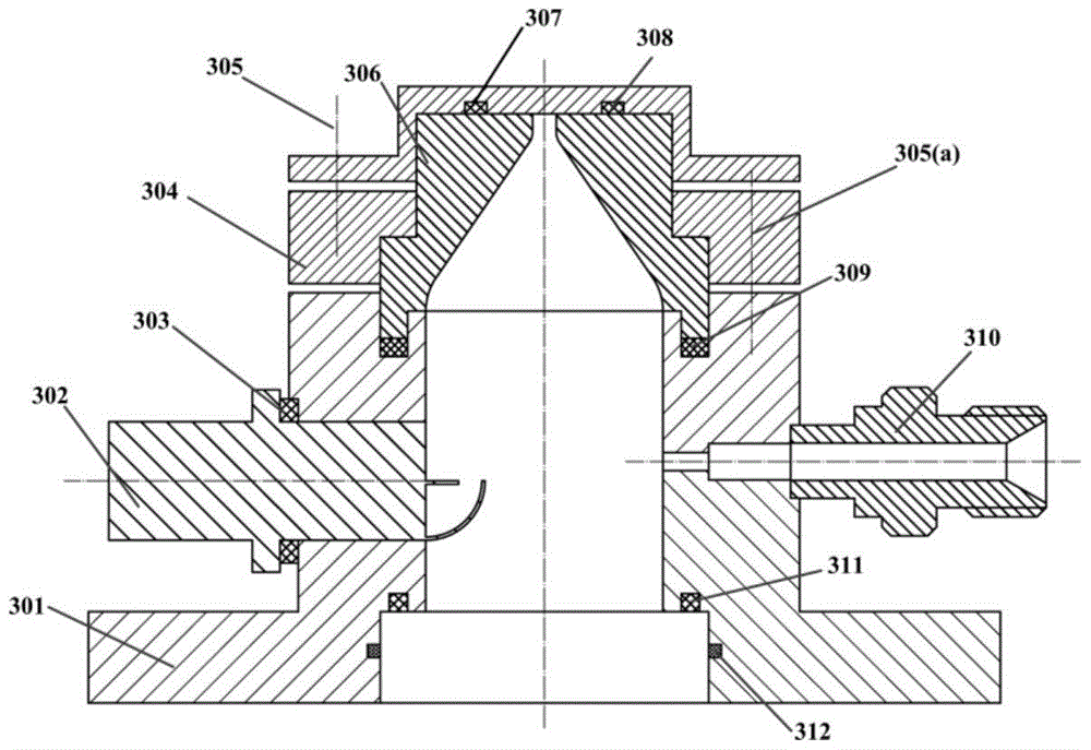 Small Gas Injection Optically Transparent Combustion Device