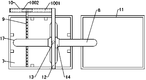 Fish and shrimp cage quick replacing device