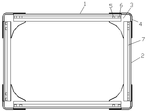 Light turnover plate trailer